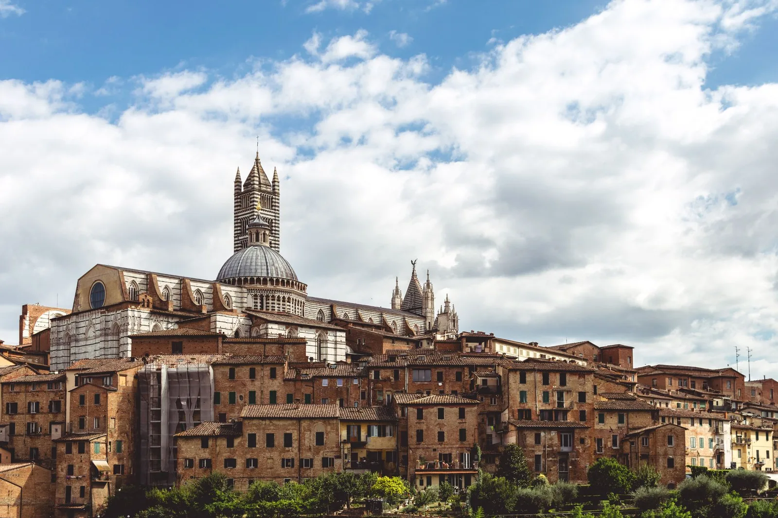 De kathedraal en het Duomo-complex van Siena met kinderen bezoeken in Siena