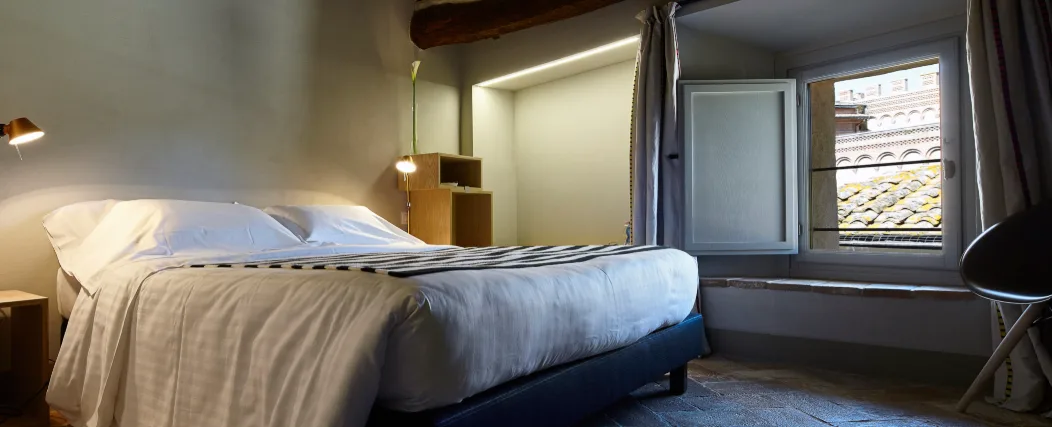 Palazzetto Rosso: designhotel in een historisch palazzo in Siena in Siena